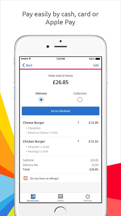 Just Eat: food delivery screenshot-4