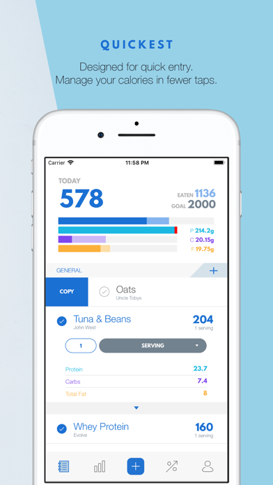 Fitness Calorie Counter iPhone screenshot 5 - Health & Fitness app