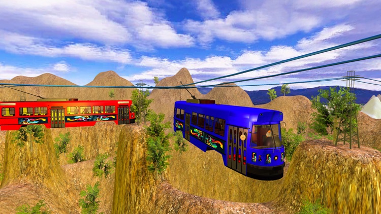 Down Hill Tramway Flying Car