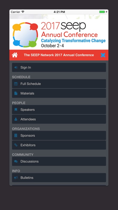 2017 SEEP Annual Conference screenshot 2