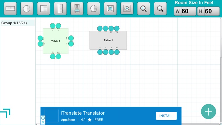 Seating Arrangement screenshot-3
