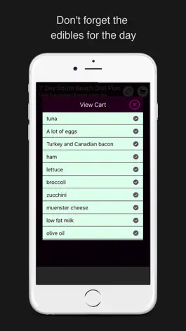 Game screenshot South Beach Diet 7 Day plan hack