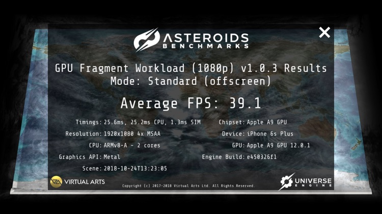 Meteor Shower Benchmark screenshot-4