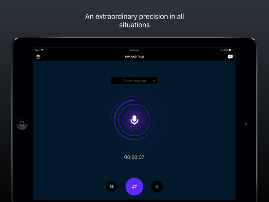 Voice Assistant iPad app afbeelding 1