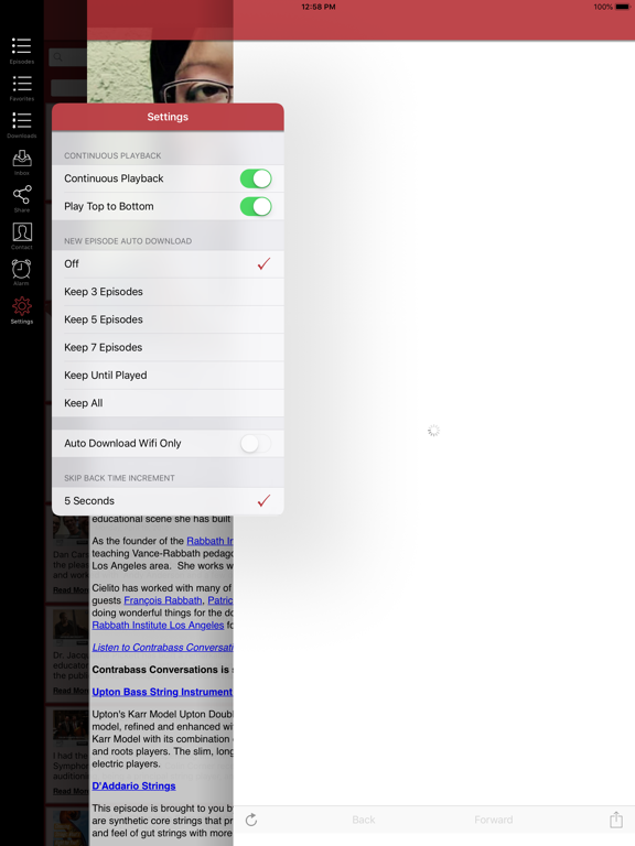 Screenshot #6 pour Contrabass Conversations