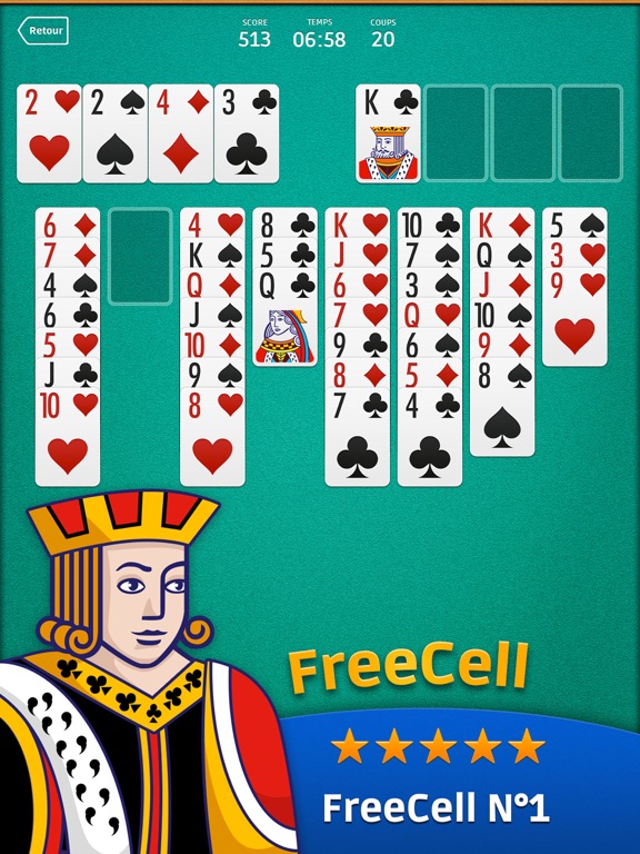 Screenshot #4 pour FreeCell Solitaire ∙