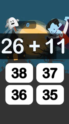 Game screenshot Хэллоуинская математическая иг hack