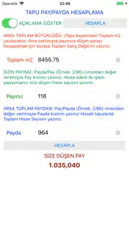 tapu pay payda hesaplama iphone resimleri 2