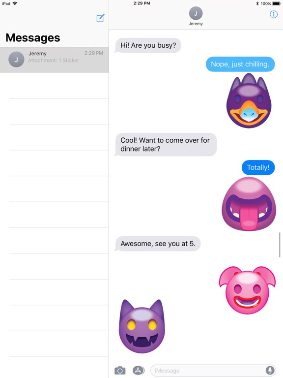 My Singing Monsters Stickers iPad screenshot 5 - Entertainment app