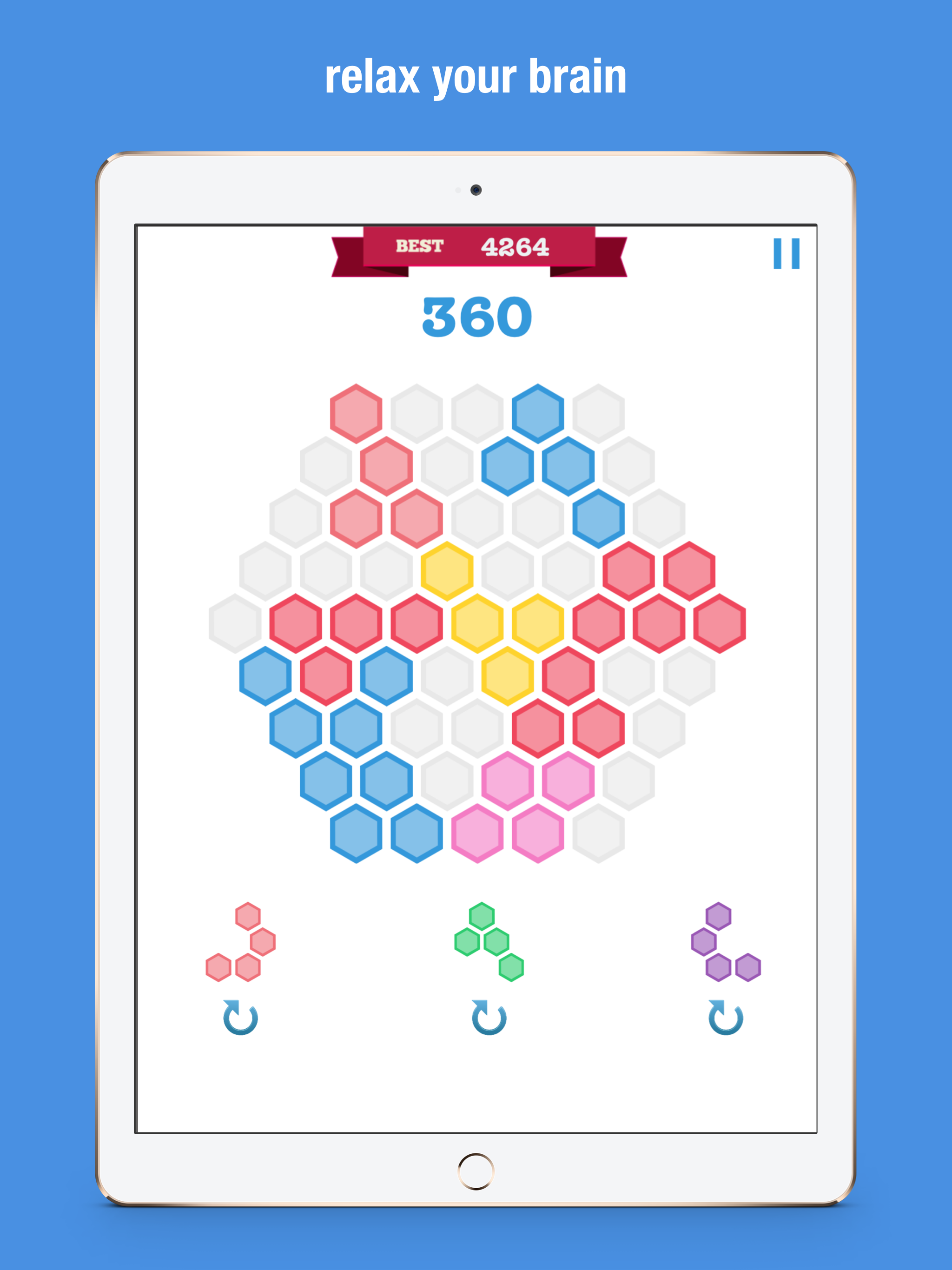Hexagon Match Geometry Puzzle screenshot 11