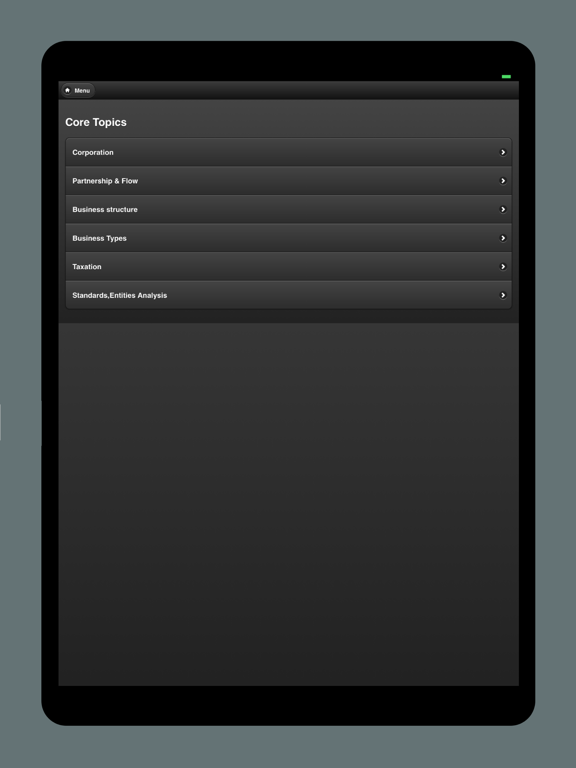 Basic Accounting Tutorial 2018 iPad screenshot 10 - Reference app