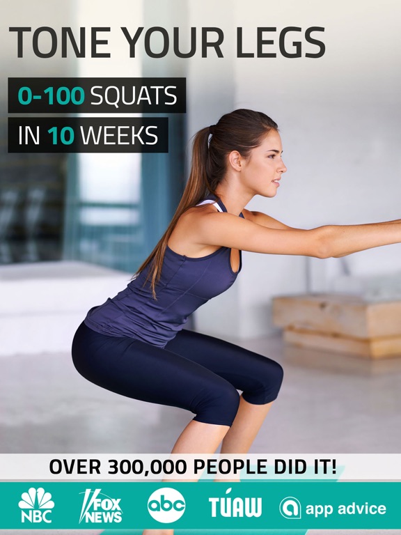 Butt workout: squat challengeのおすすめ画像1