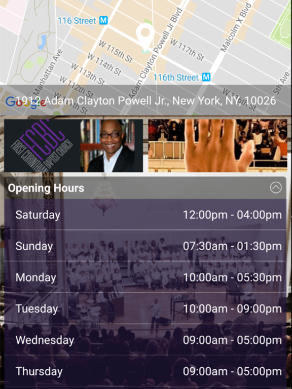 Screenshot #5 pour First Corinthian Baptist NYC