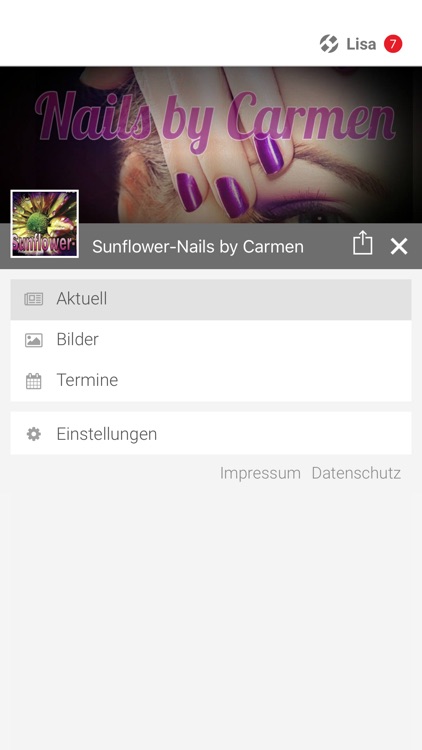 Sunflower-Nails by Carmen