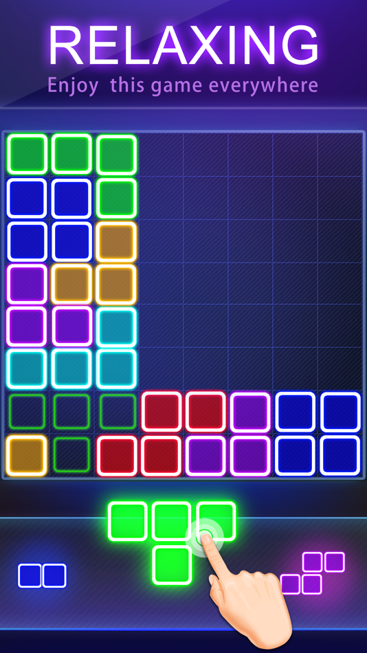 #3. Block Puzzle -Glow Puzzle Game (iOS) 由: Mindgo limited