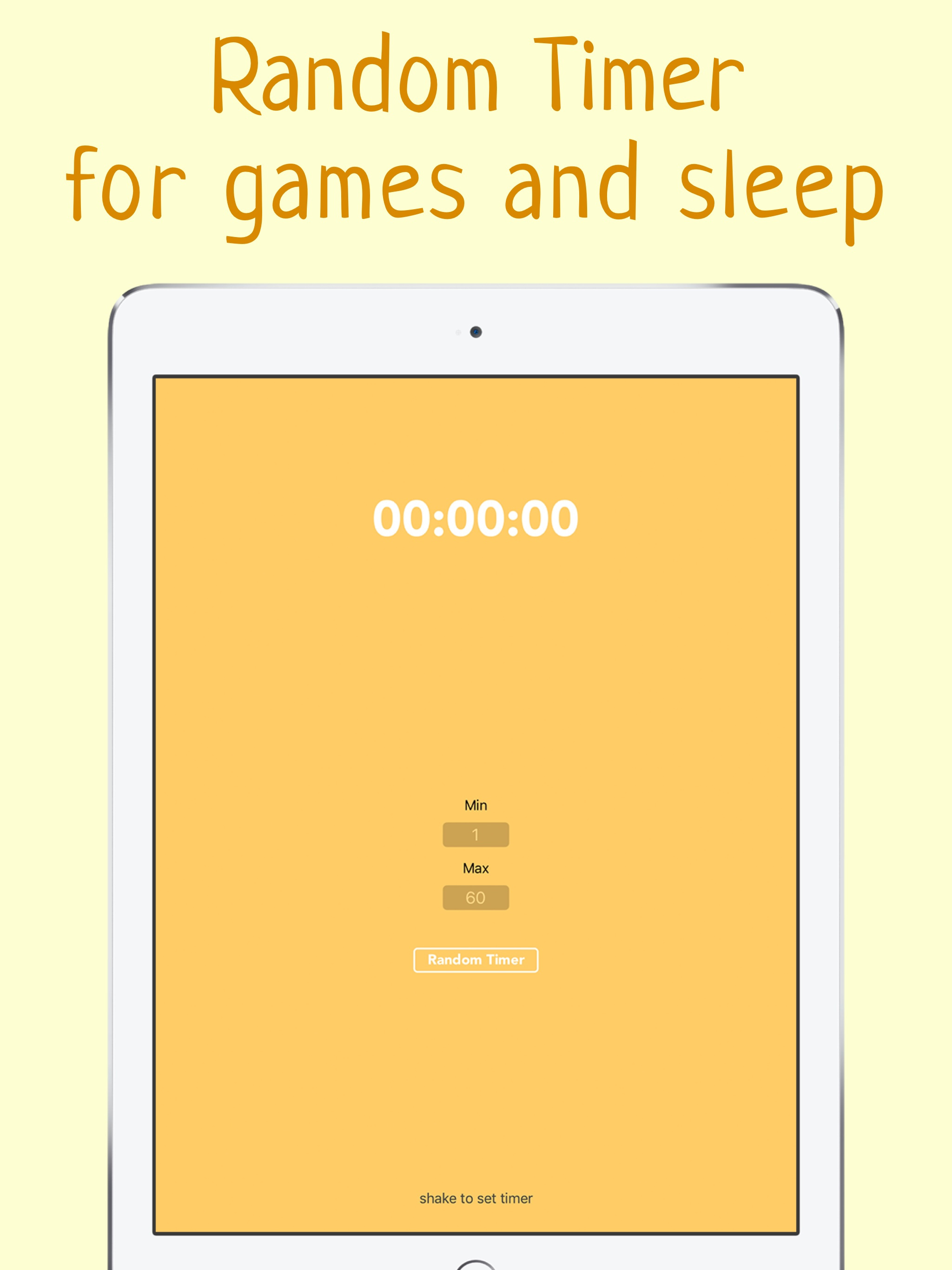 Random timer Interval randomizer for game & sleep