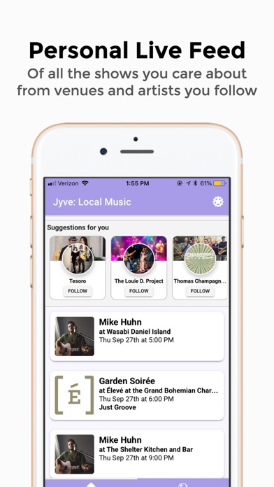 Jyve: Find Local Music screenshot 4