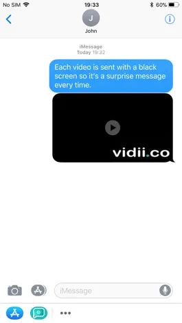 Game screenshot Vidii For iMessage hack