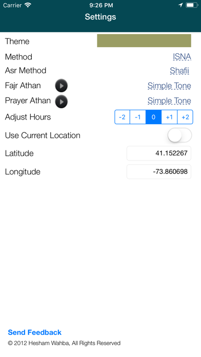 Screenshot #3 pour Minimalist Prayer Times Lite