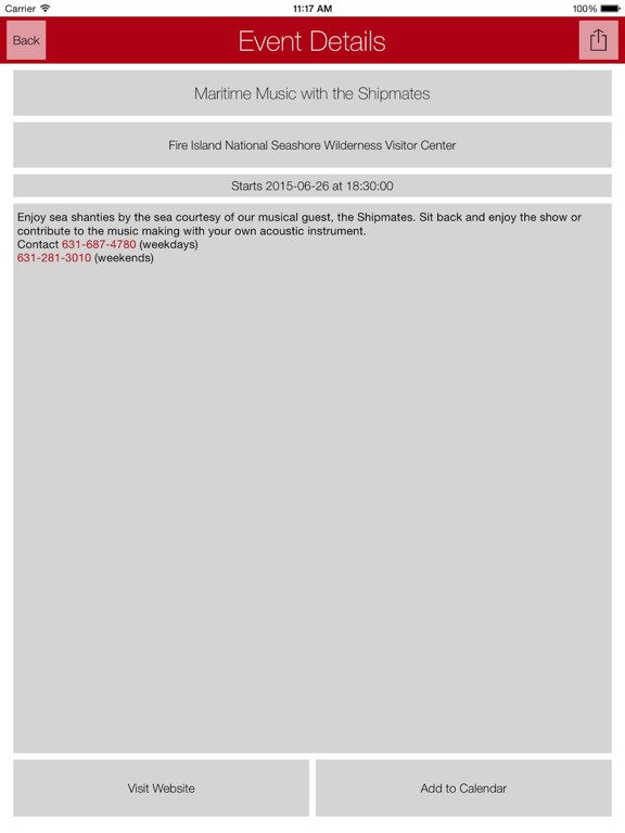 Screenshot #5 pour Fire Island App