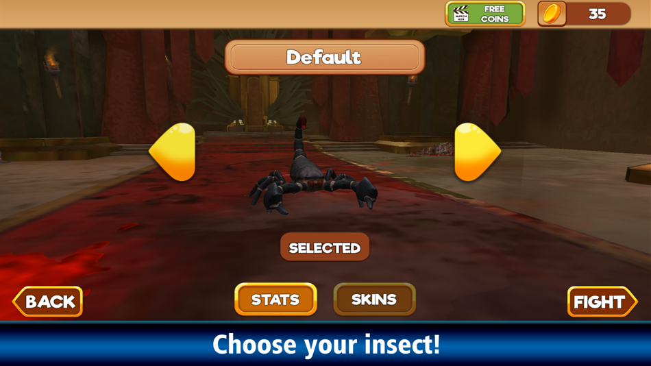 #2. Scorpion Fight: Insect Battle (iOS) 由: Juliia Blokhina