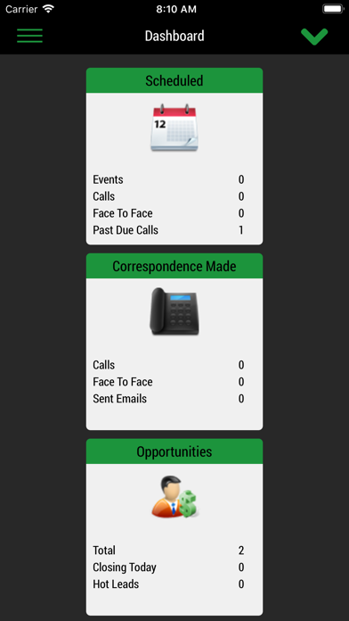 Screenshot #1 pour Lizzy CRM