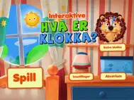 Interaktive Hva er klokka? ipad bilder 0