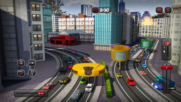 Firefighter Gyro Bus Simulator screenshot-3