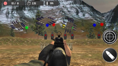 Shooting practice with bottles screenshot 2