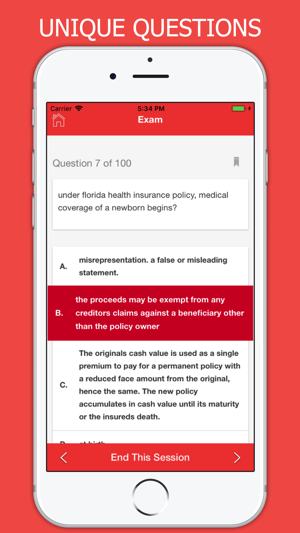 Life Health Insurance Exam(圖2)-速報App