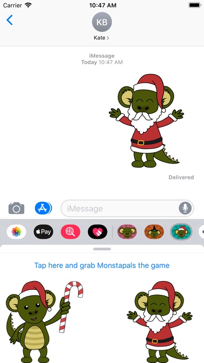 Monstapals Stickers Christmas screenshot-3