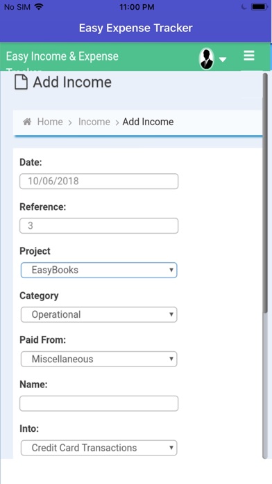 easy expense tracker manager app france application mobile tufnc