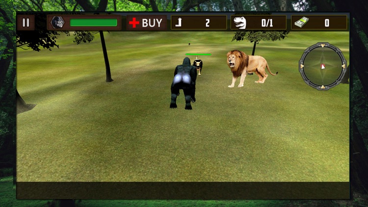 Gorilla vs Dinosaur Adventure screenshot-2