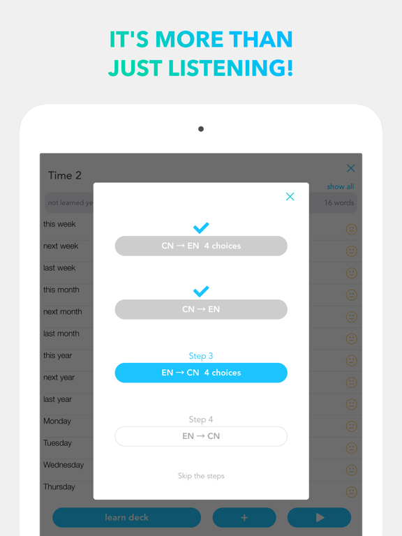 Audily Chinese (Mandarin) iPad screenshot 3 - Education app