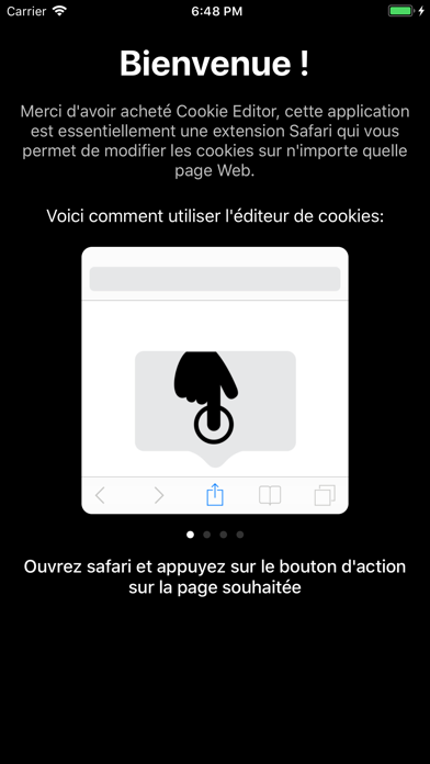 Screenshot #1 pour Éditeur de cookies