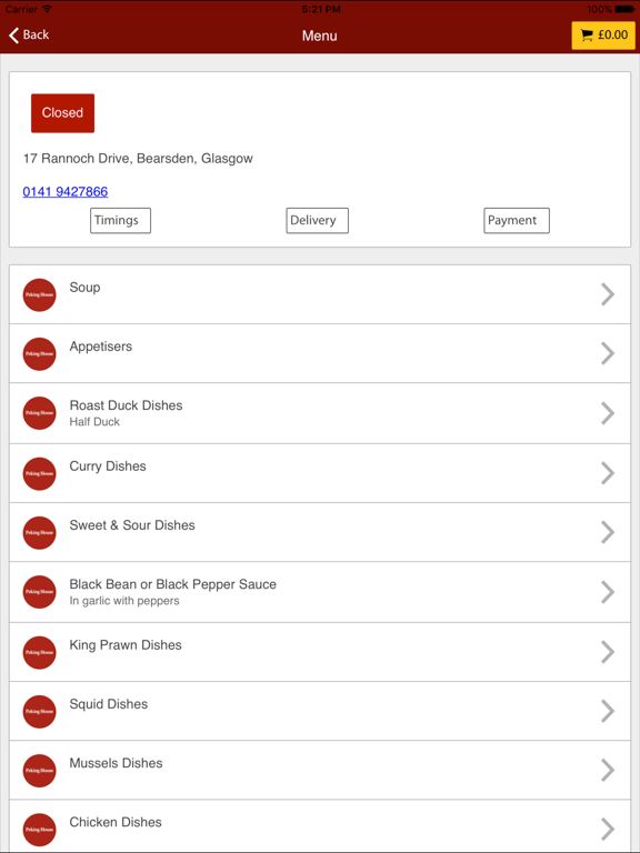 Screenshot #5 pour Peking House Glasgow