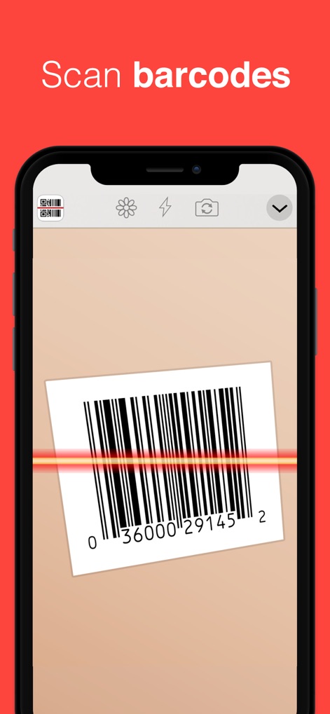 QR Reader for iPhone - Barcode Recognition