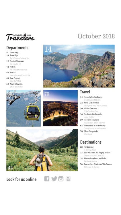 Snowbirds & RV Travelers