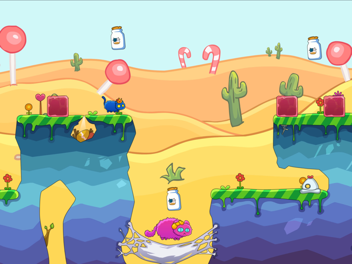 Kitty Princess Adventure-two player games