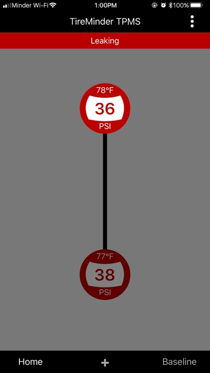 TireMinder Motorcycle TPMS