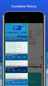 SwimToolz StopWatch screenshot