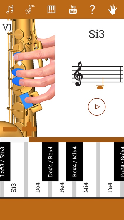 3D Saxophone Fingering Chart screenshot-3