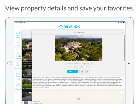 Screenshot #5 pour REW IDX Home Search