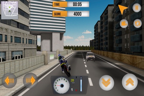 Street Motorbike Rider 3D - náhled