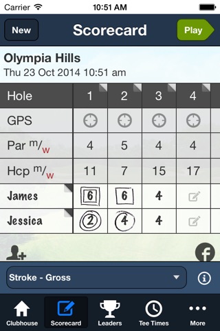 Olympia Hills Golf screenshot 4