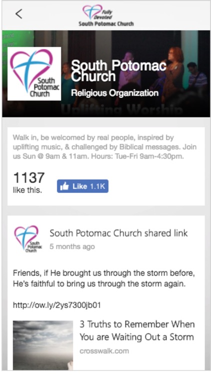 South Potomac Church