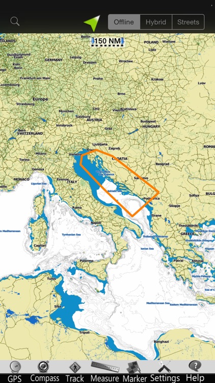 Croatia GPS Nautical Charts screenshot-4