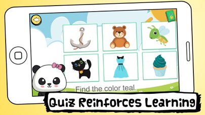 Screenshot #3 pour Panda Preschool Learning App