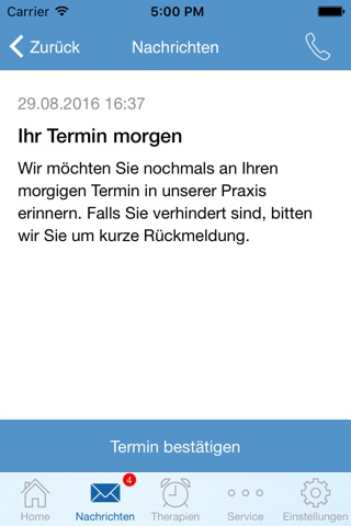 PraxisApp - Meine GynPraxis screenshot 3