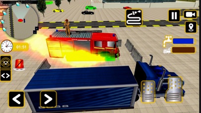 Firetruck Rescue Drive 2018 screenshot 4